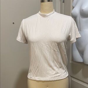 Hudson Jeans White Short Sleeve Tee